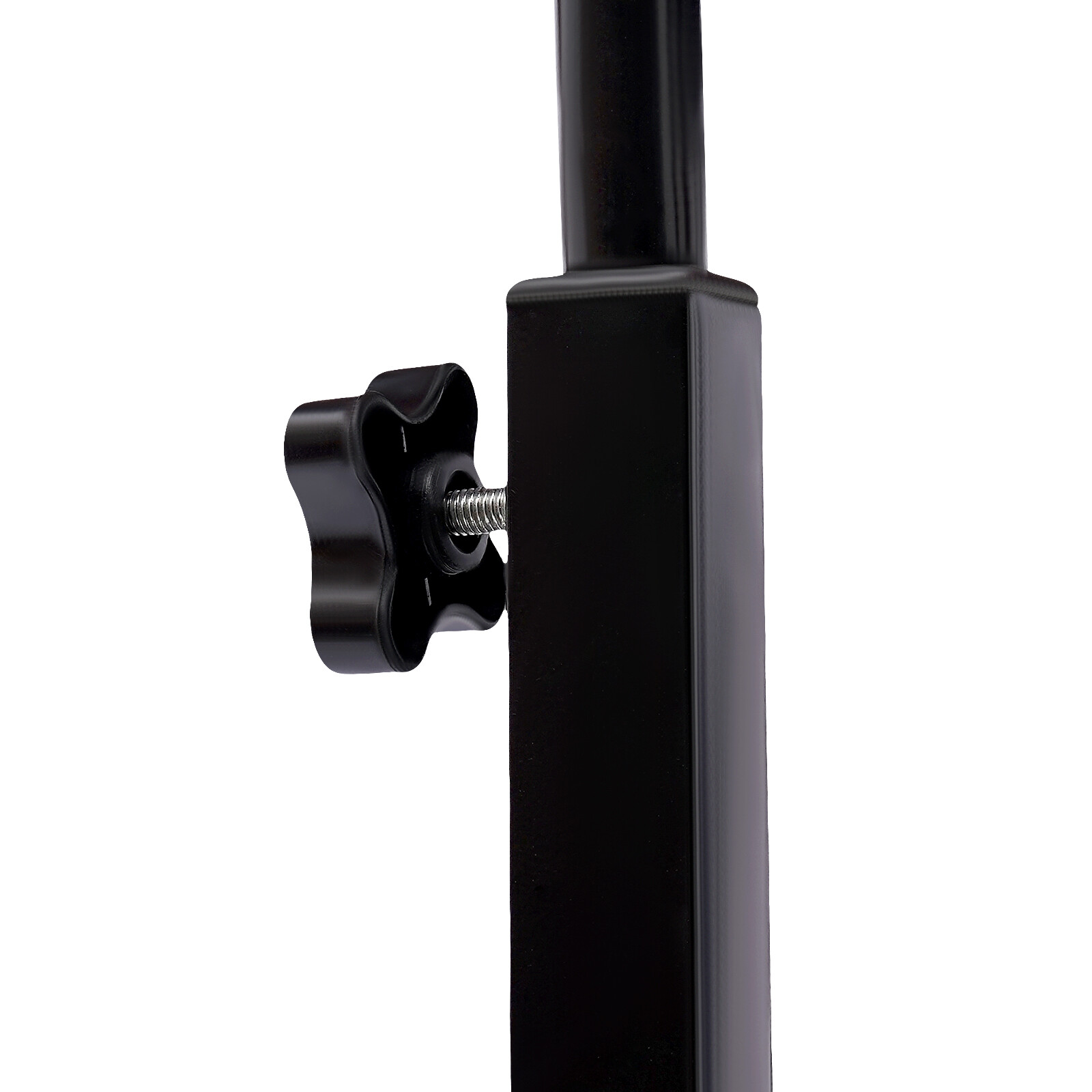 C-Shaped Side Table Adjustable, Height Adjustable C Table with Wheels