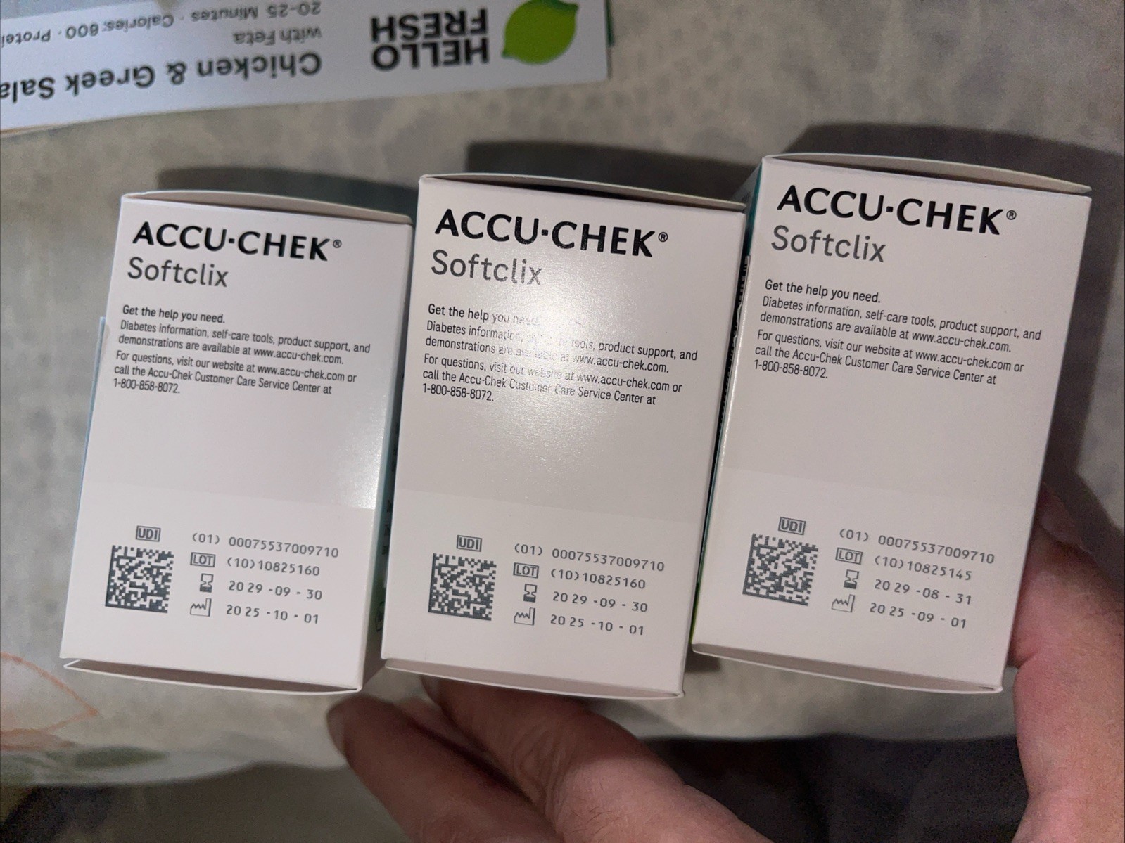 NEW Accu-Chek Softclix Lancet Diabetic Blood Glucose Testing 100 Lancets 9-2029