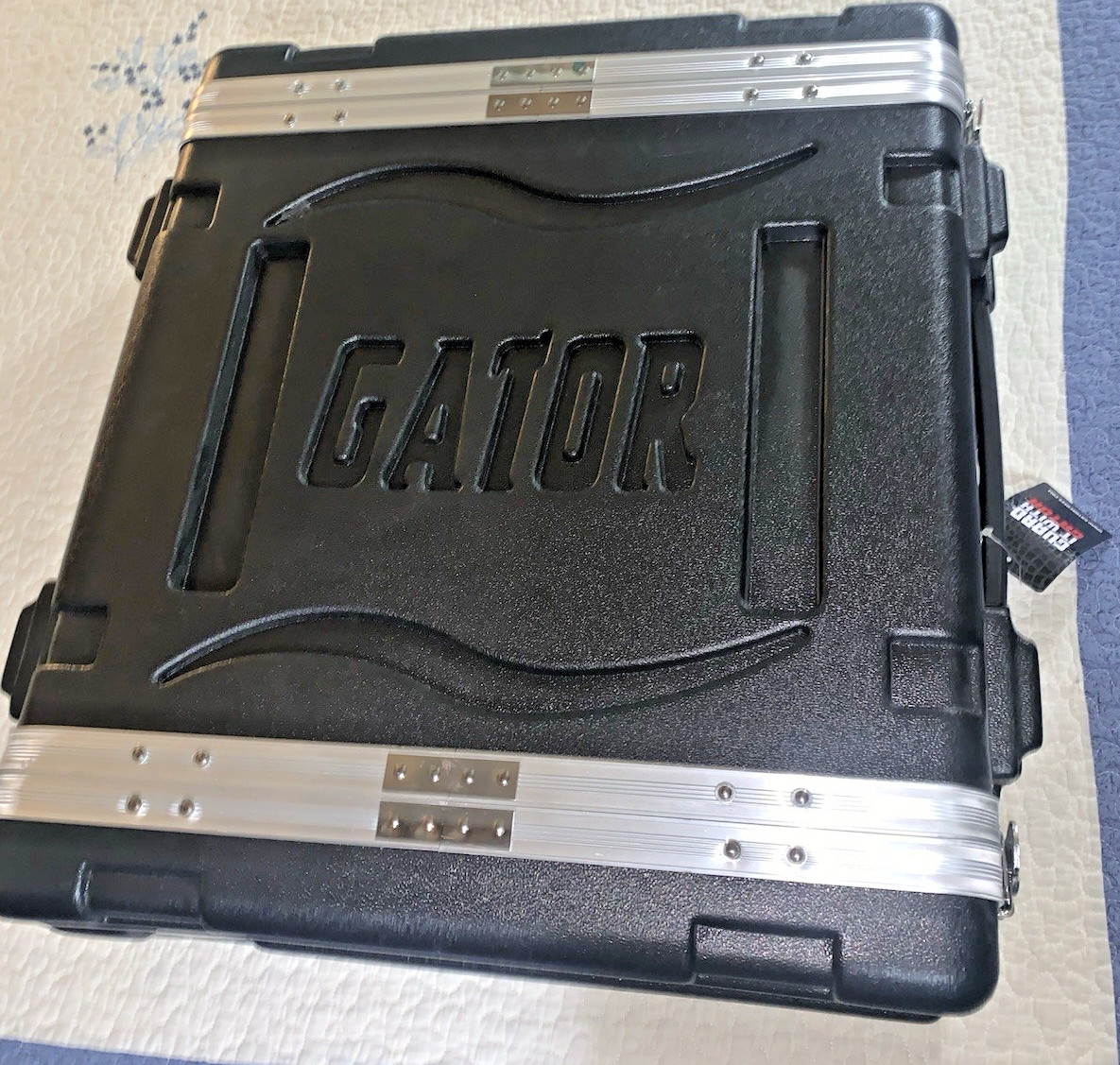2U Audio Gator GR-2L Rack Protective Case, Double Locking Lids, Twist Latches