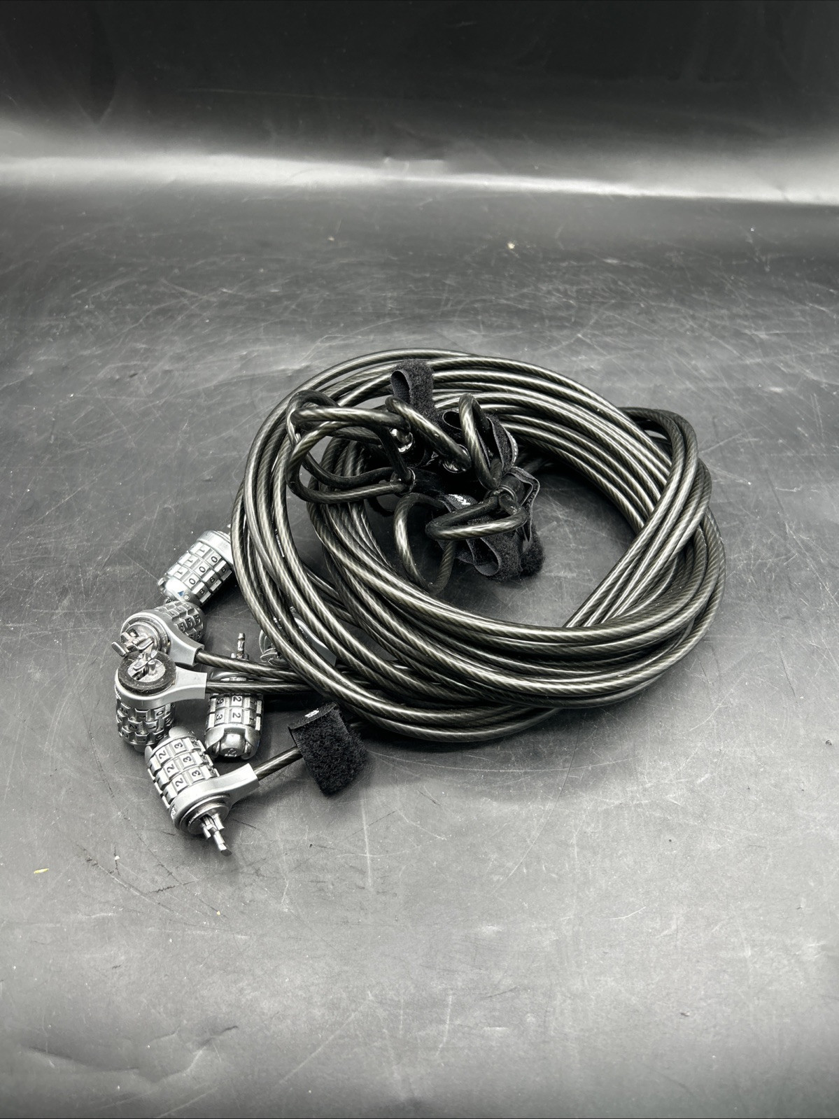Lot Of 7 Kensington Combination Cable Lock For Laptops and Other Devices 6ft