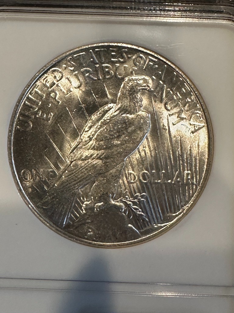 1926 S Peace Silver Dollar NGC MS64