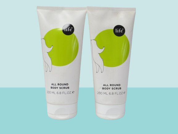 SPACE.NK LIFE ALL ROUND BODY SCRUB 6.8 OZ NWOB LOT OF 2
