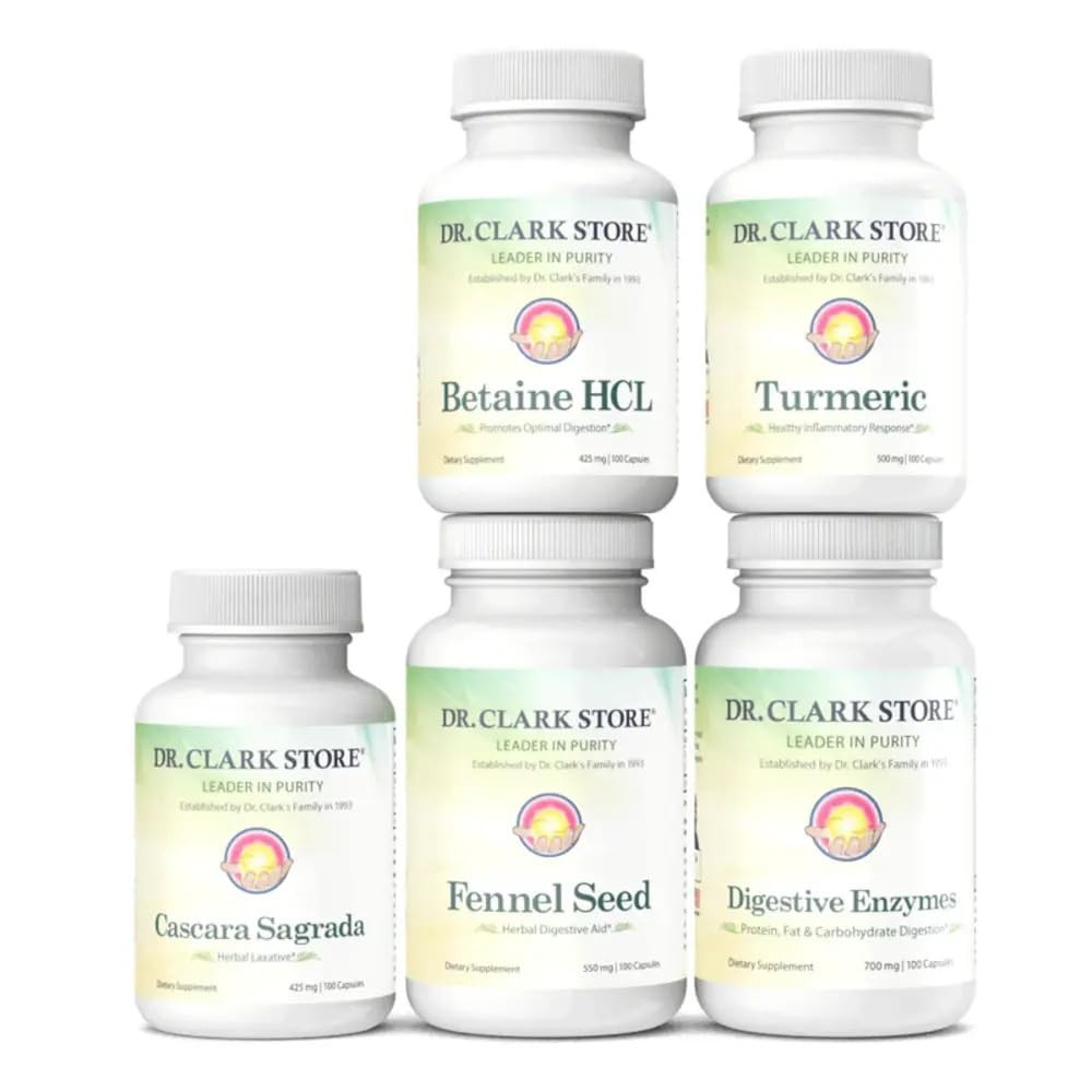 Dr. Clark Digestive Aid - Digestive Dietary Supplement Colon Cleanse - Balanc...