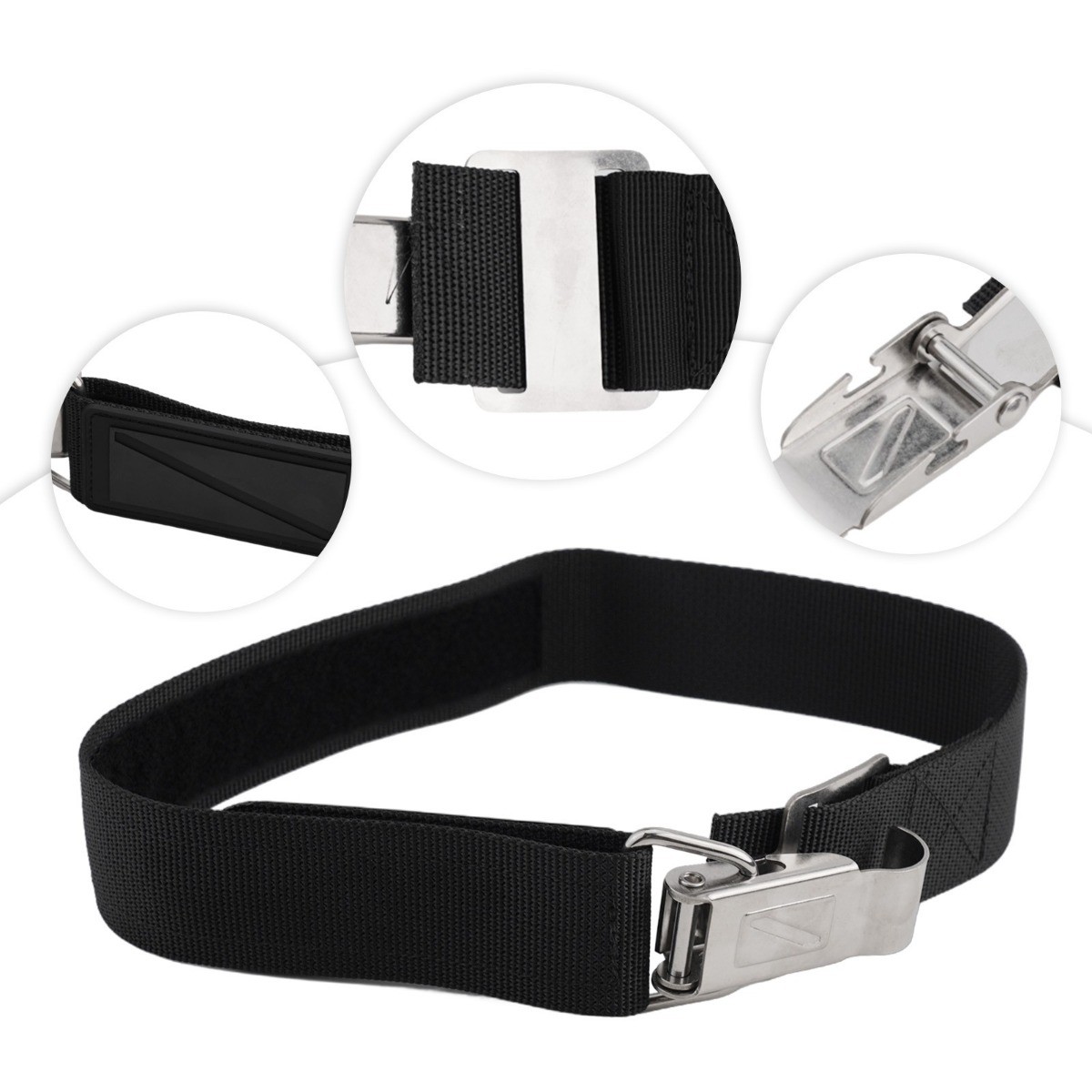Reliable Scuba Diving Tank Band With Adjustable Strap And Quick Release Buckle