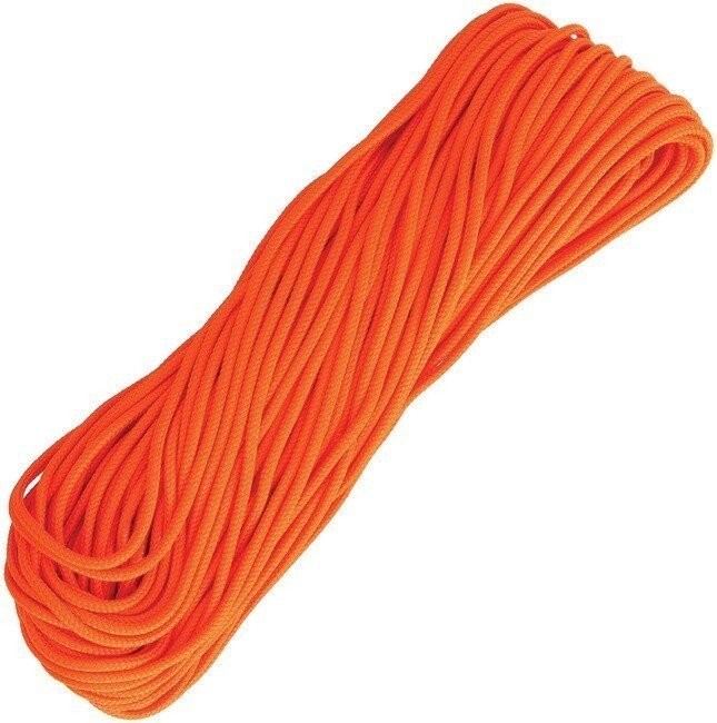 Marbles Neon Orange 325 Paracord 4 Strand Core (100ft) RG1171H
