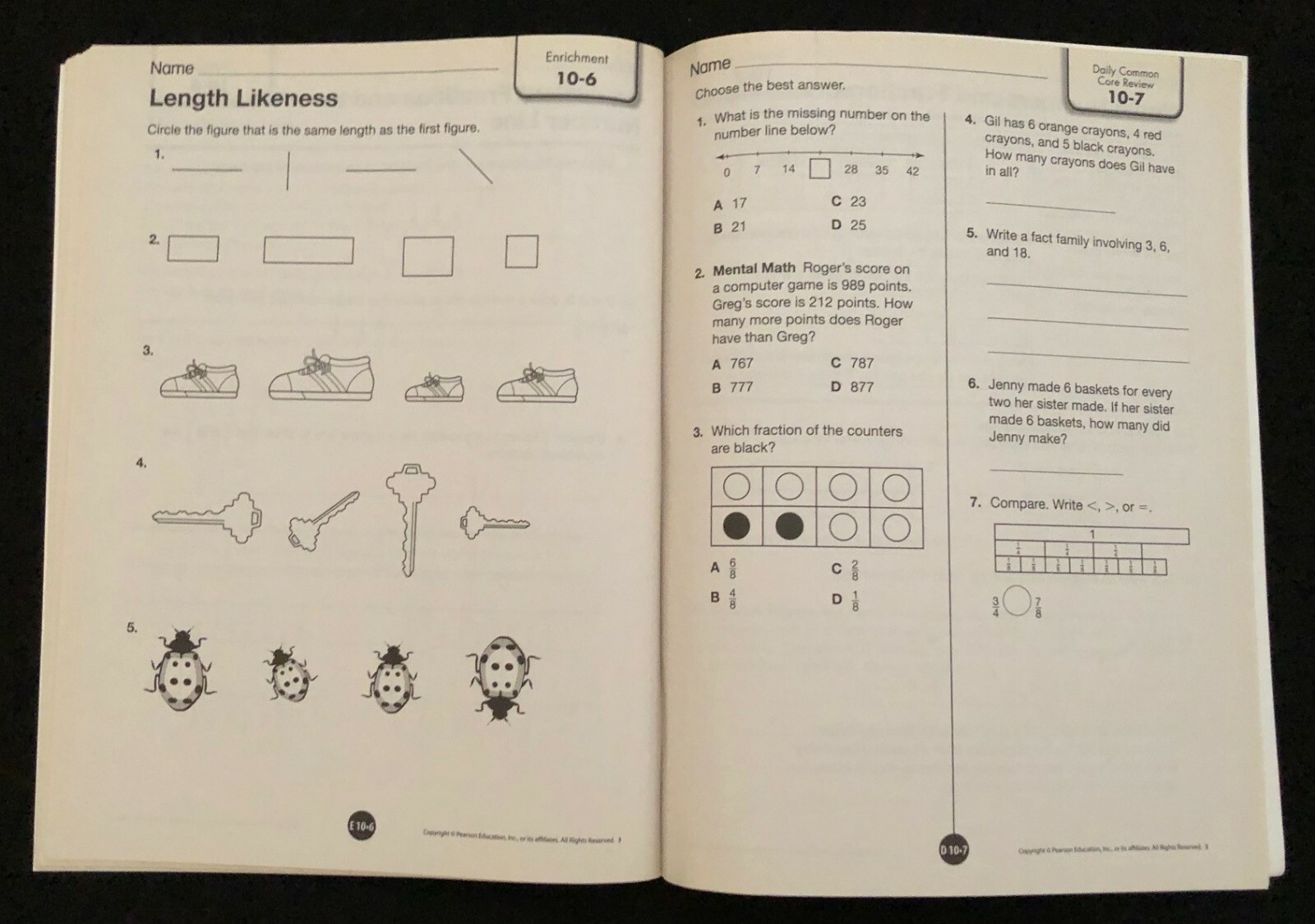 3rd Grade - TEACHER'S RESOURCE MASTERS (5 book set) (2012, Pearson)