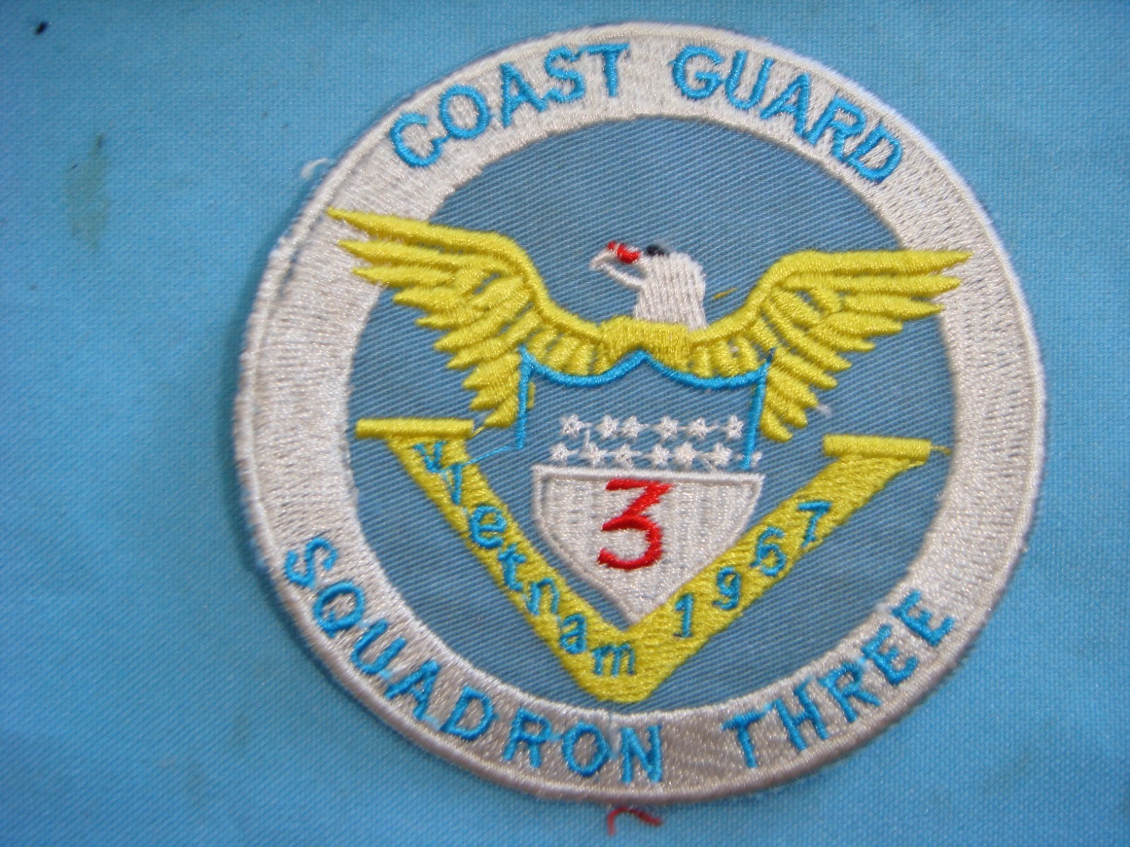 VIETNAM WAR PATCH, US COAST GUARD SQUADRON 3