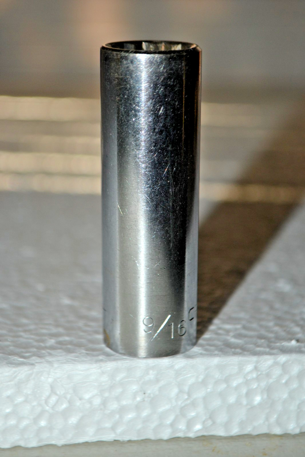 Craftsman SAE 3/8 Deep Well Drive 12 Point 9/16 Sockets Made in USA