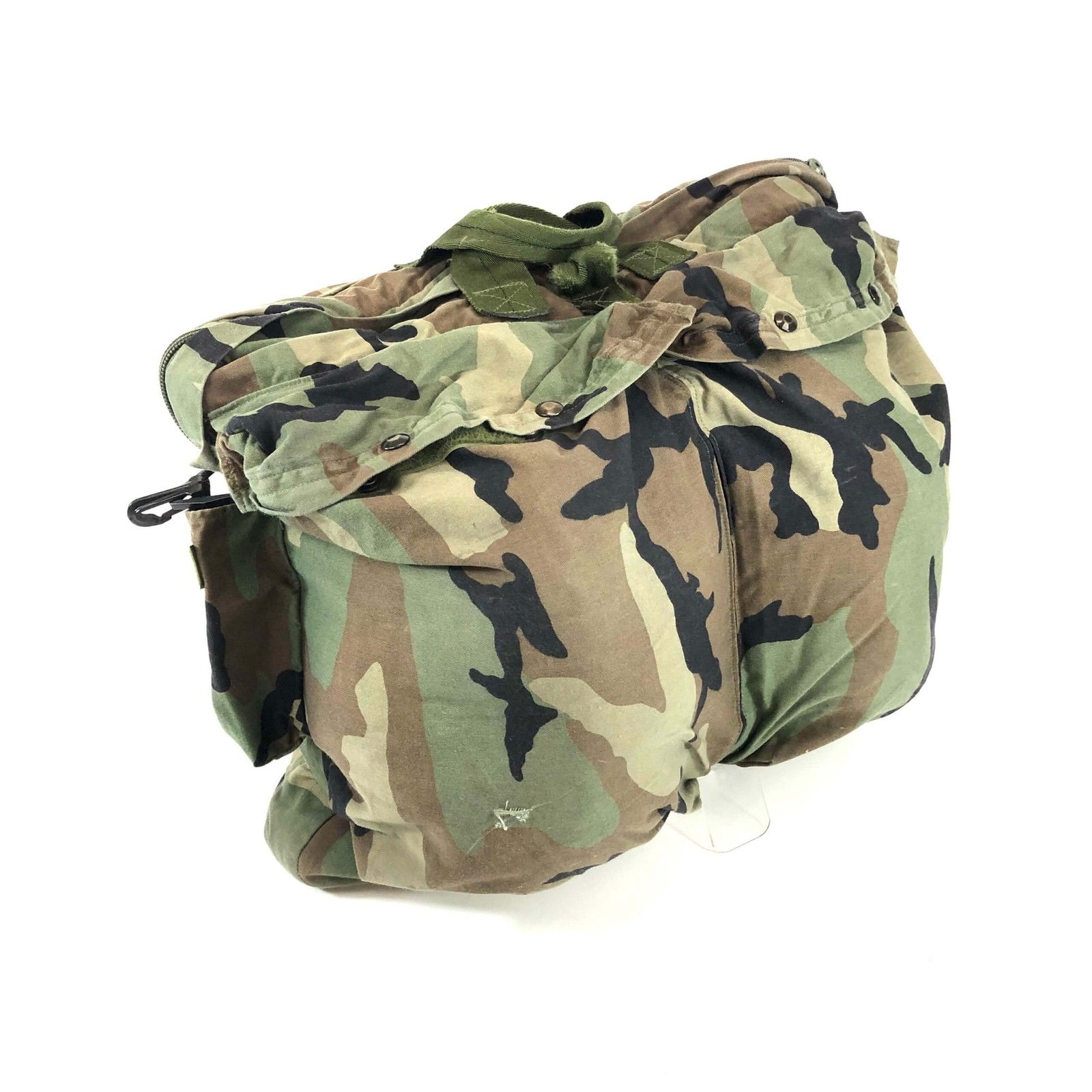 USGI US Military HGU-56/P Flyers Helmet Bag Woodland M81 BDU Camo Sack Army