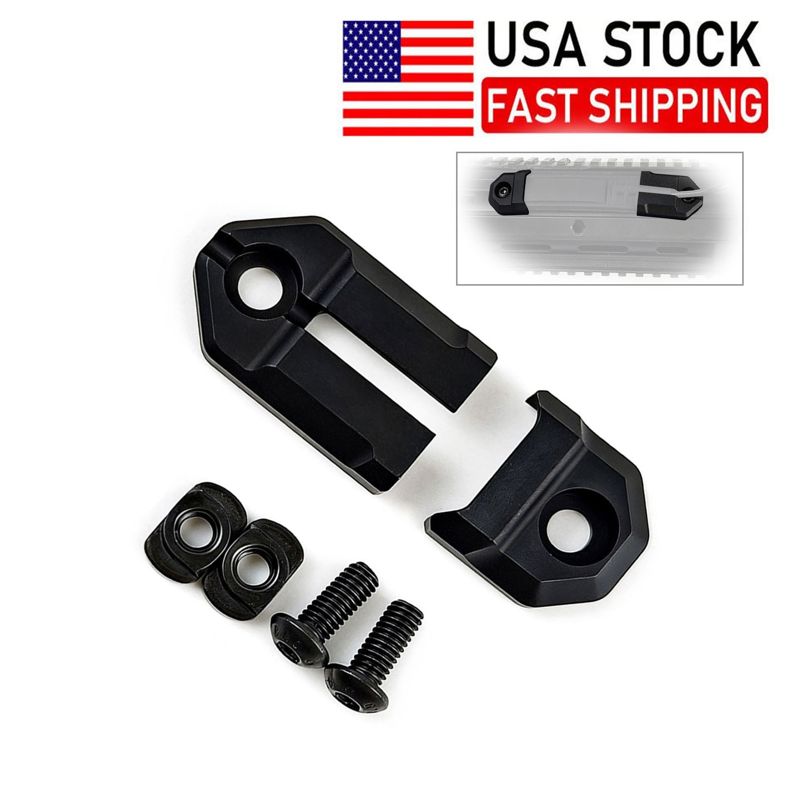 Tactical Switch Pressure Pad Slot Mount For M300 M600 Mlok Keymod Rail Aluminum