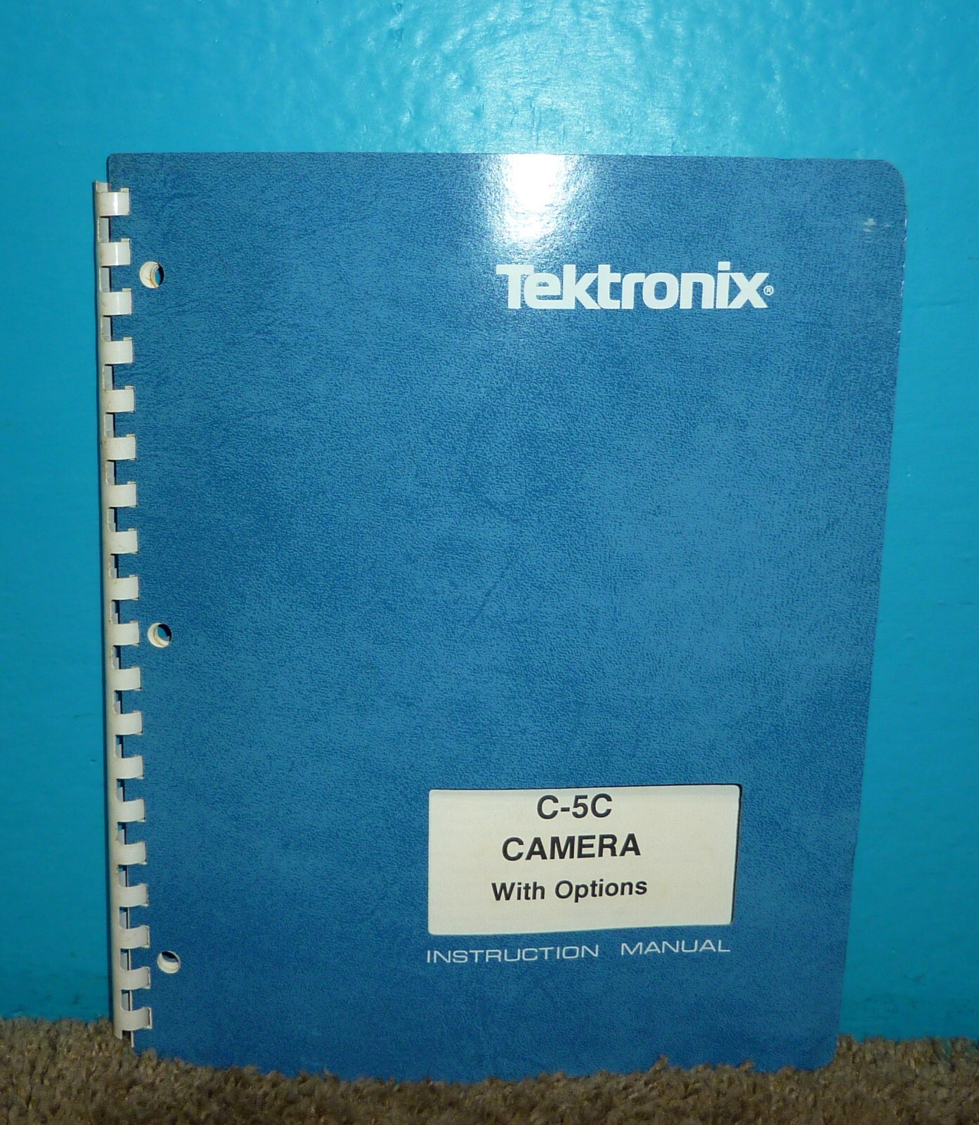 Tektronix C-5C Camera Instruction Manual 1983