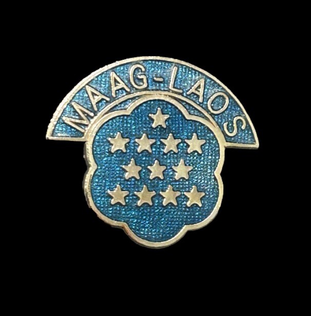 U.S. Special Forces MAAG LAOS Pin Military Assistance Advisory Group Army