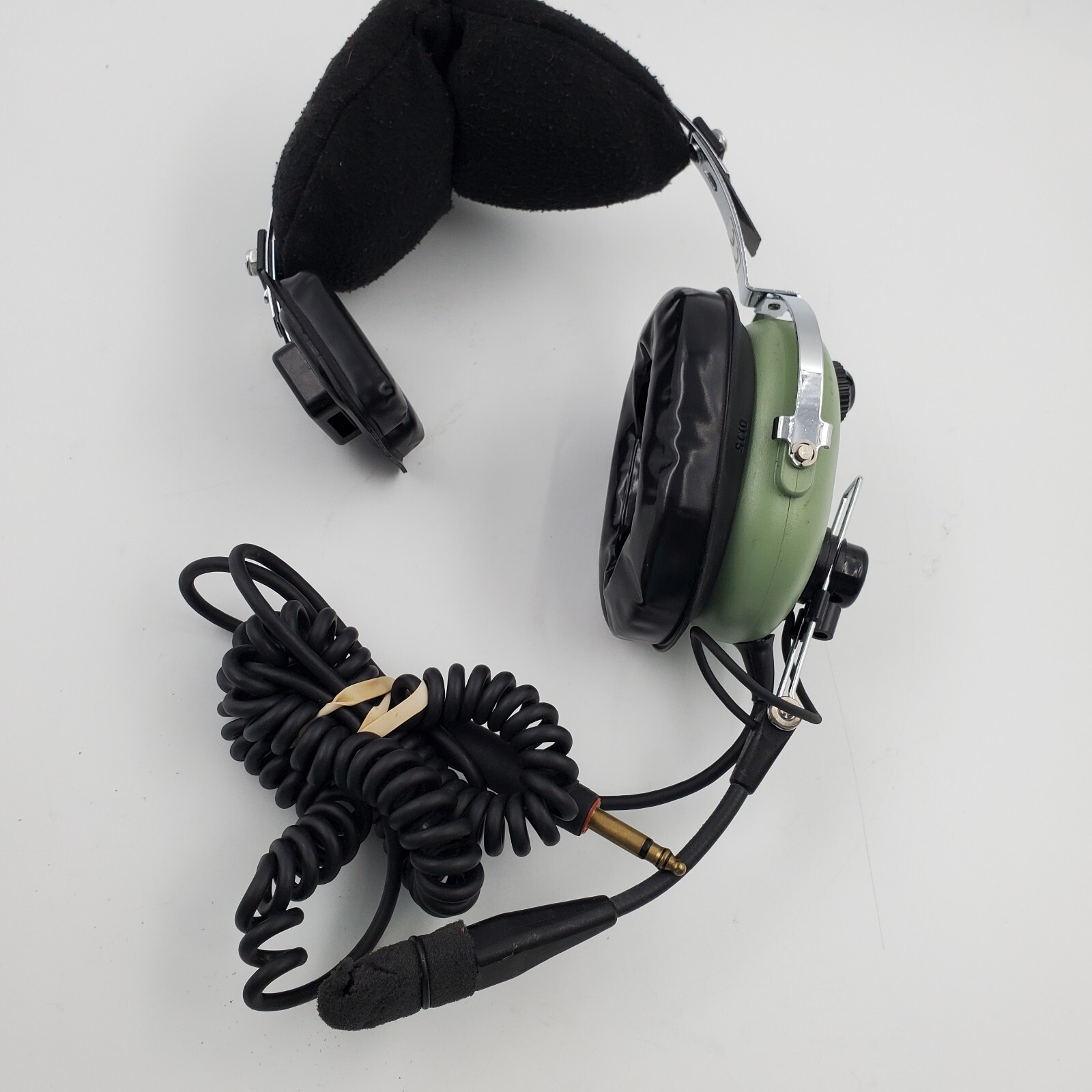 David Clark 40608G-04 Single Ear Muff Headset with Flex Wire Boom & PJ-051 Plug