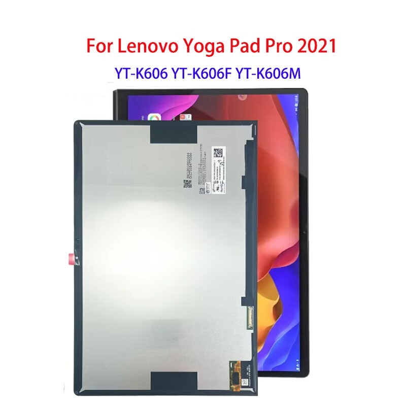 Lenovo Yoga Pad Pro 2021 Yoga Tab 13 YT-K606 /K606F LCD Display Screen Digitizer