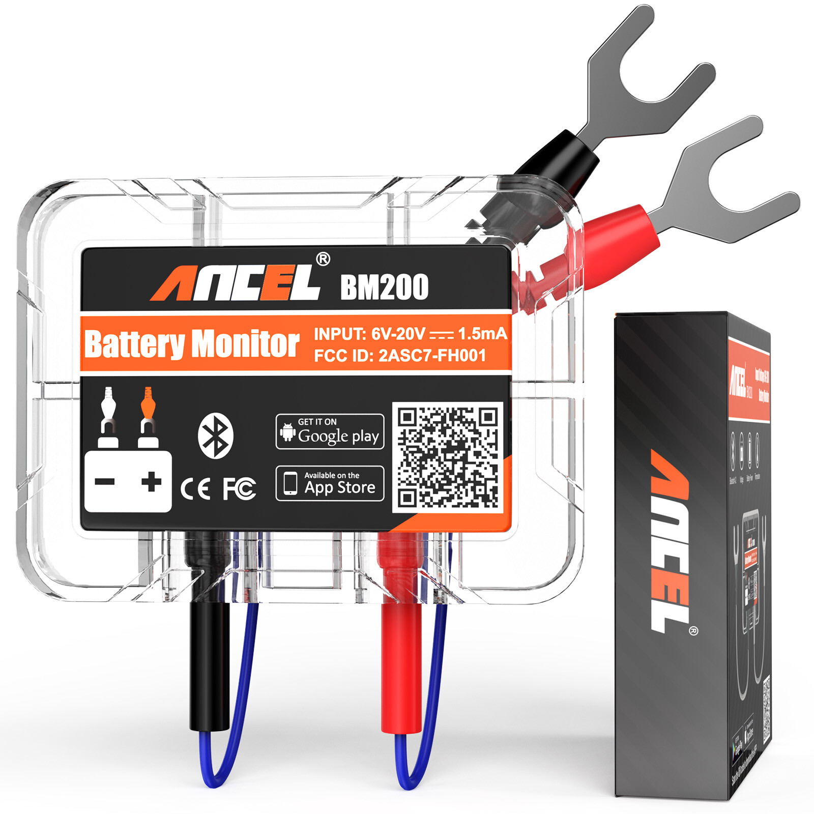 12V Car Battery Tester Bluetooth Battery Monitoring Automotive For IOS Android