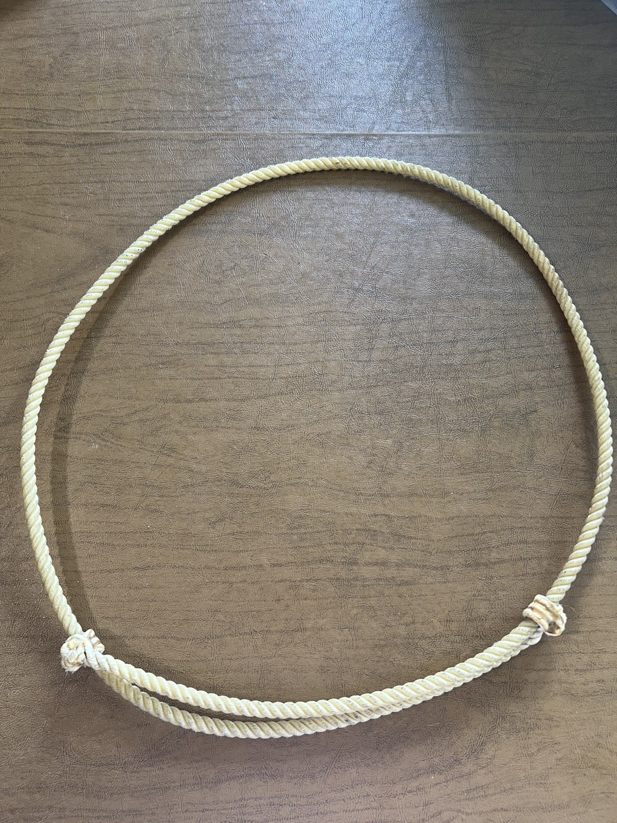 Rawhide Neck Ring For Bridleless Training