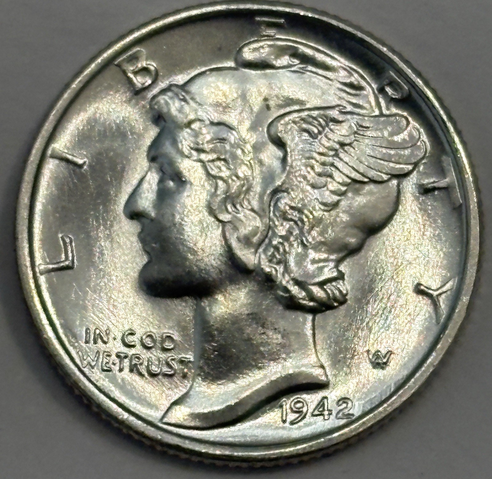 1942 Mercury Dime — Uncirculated MS 💎