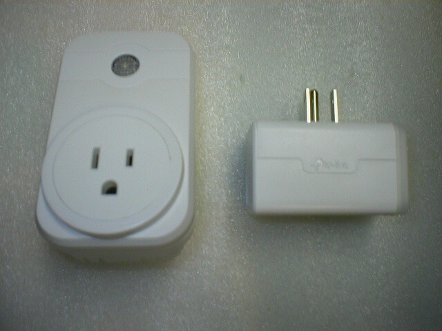 One TP-Link Smart Wifi Plug Lite Socket and One Unbranded Smart Wifi Socket