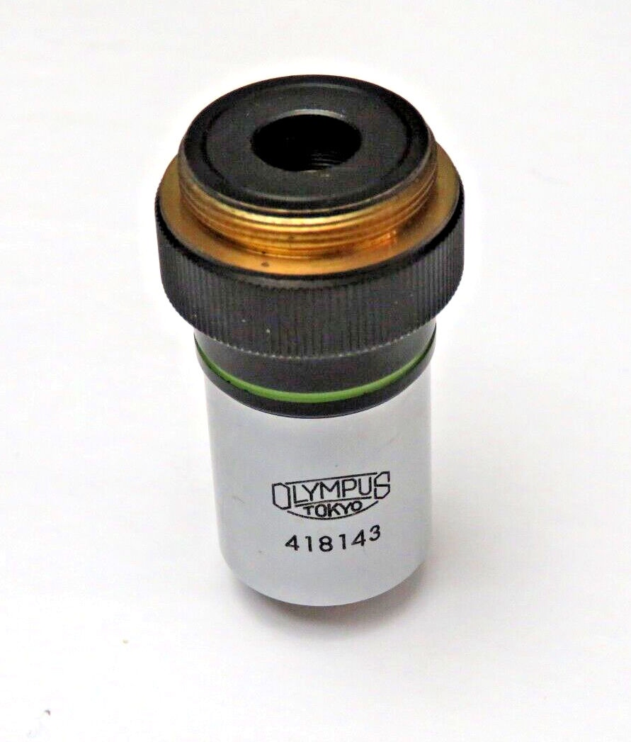Olympus Tokyo Microscope Objective 418143 M40 0.65 Japan # 418143