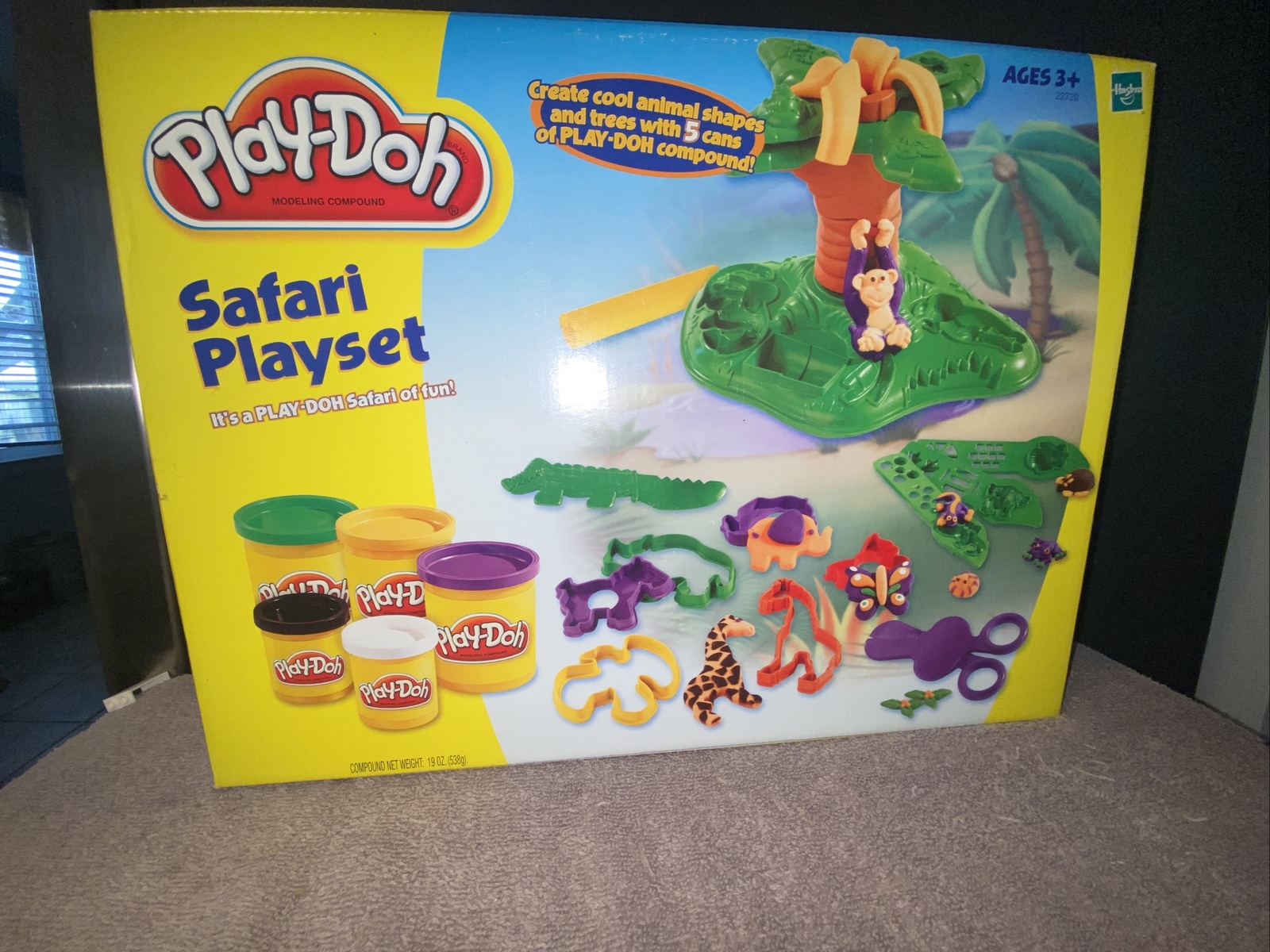 2003 Playdoh Safari Play Set New Sealed