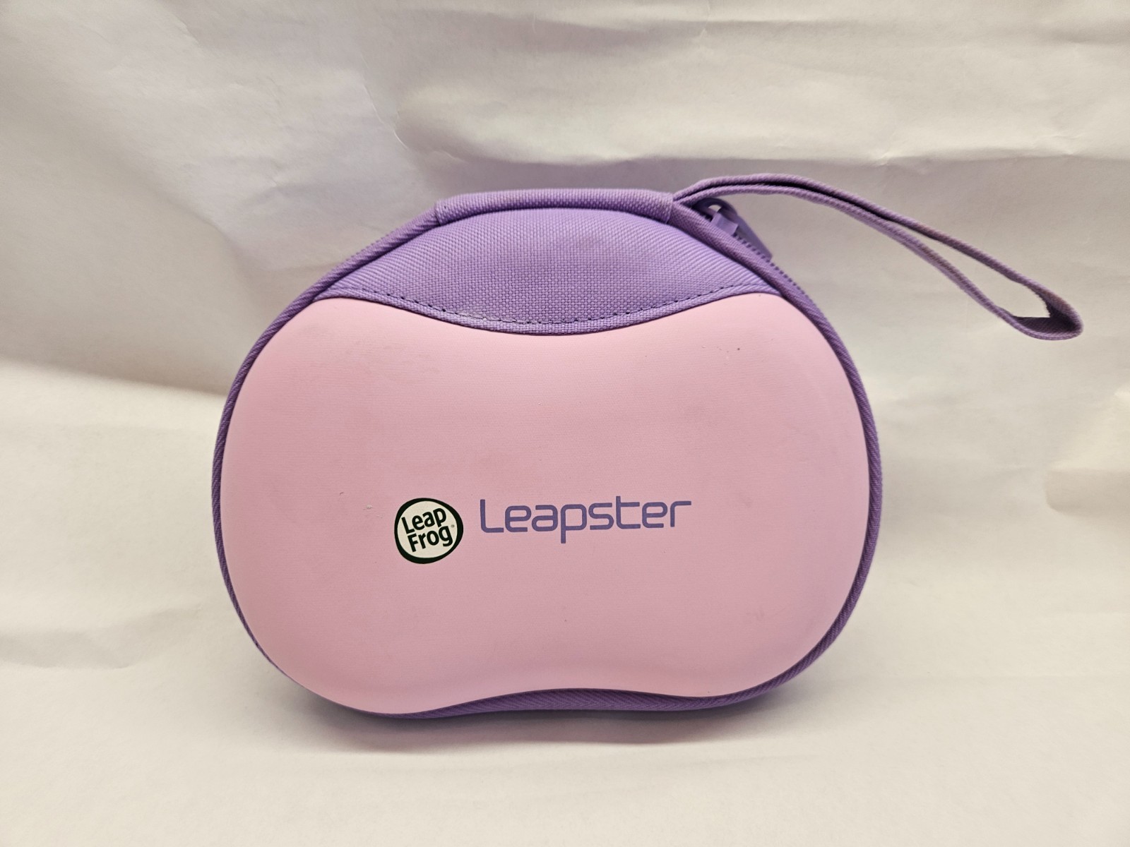 LeapFrog Leapster Learning Game System Handheld Console Purple Pink Works Games