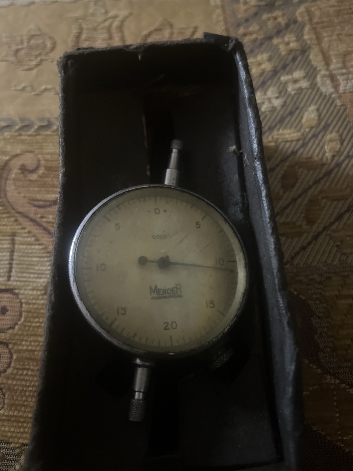 vintage Mercer dial gauge