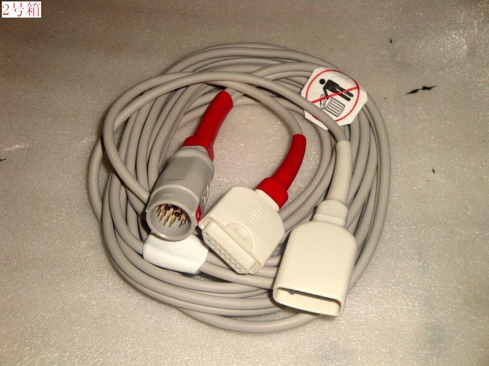 Masimo 10ft RAM Dual Cable RC25-10 M-LNCS Spo2 and RRa For IntelliVue X3，M3001AL