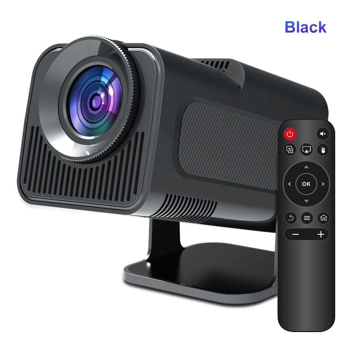 4K Android 11 Cinema Portable Projector EU, US, AU, UK Plugs