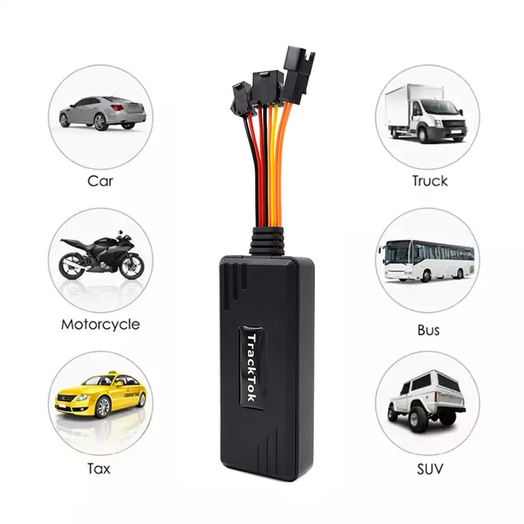 4x4G Car GPS Tracker Real-time Tracking Locator Device Remote Control Anti Theft
