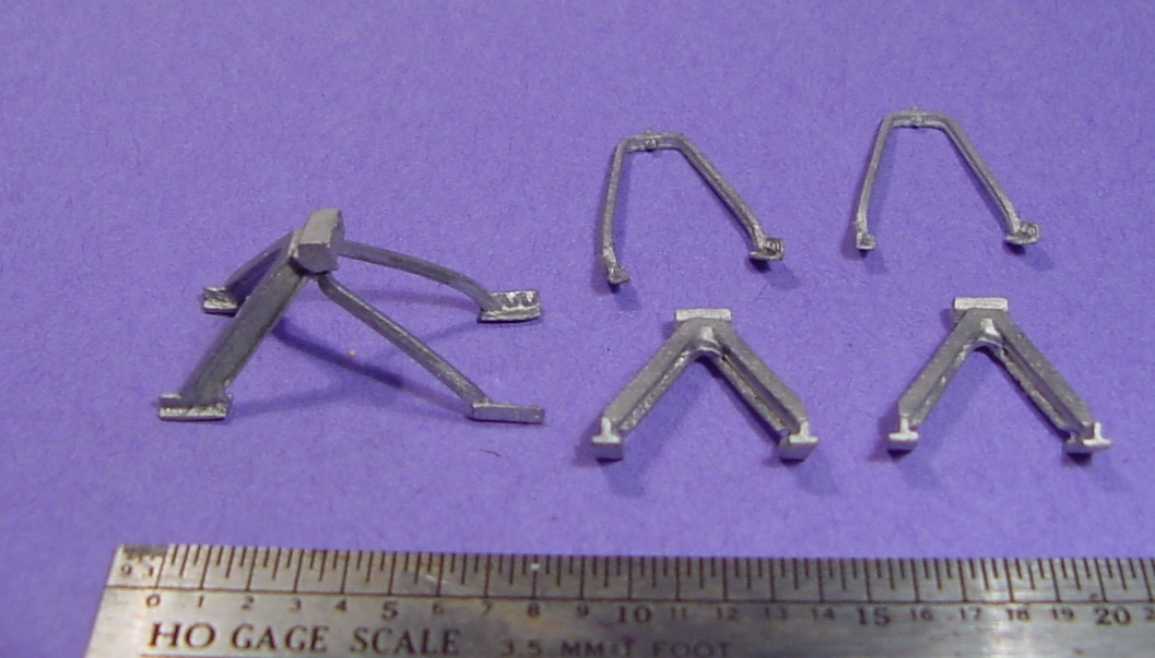 HO HAYES STYLE TRACK BUMPERS  WISEMAN MODEL SERVICES DETAIL PARTS #HO166