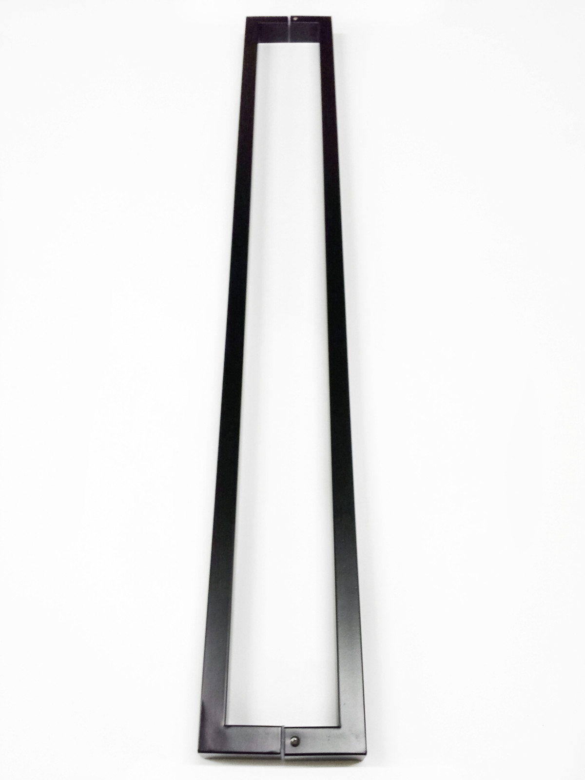 Long Square Rectangle Push Pull Handle for Home Entryway Door, Back to Back Set