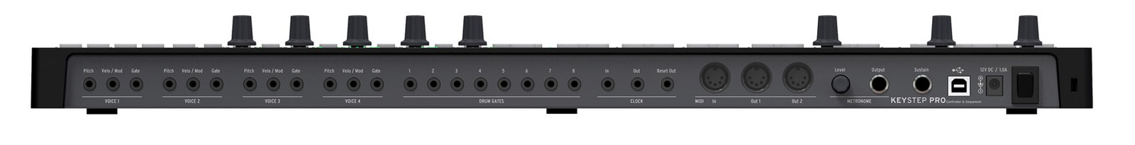 Arturia KEYSTEP PRO Black Polyphonic Sequencing Midi/USB Keyboard Controller