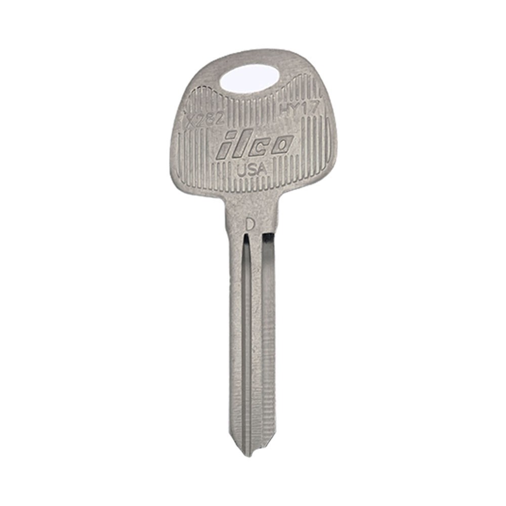 HY17 / X282 Key Blank Nickel