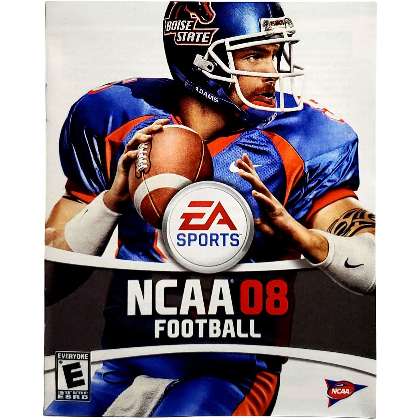 (Manual Only) NCAA Football 08 - Sony Playstation 3 Excellent Tested Original