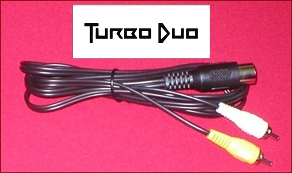 6Ft AV Audio Video Composite RCA TV Cable for NEC Turbo Duo Console System NEW