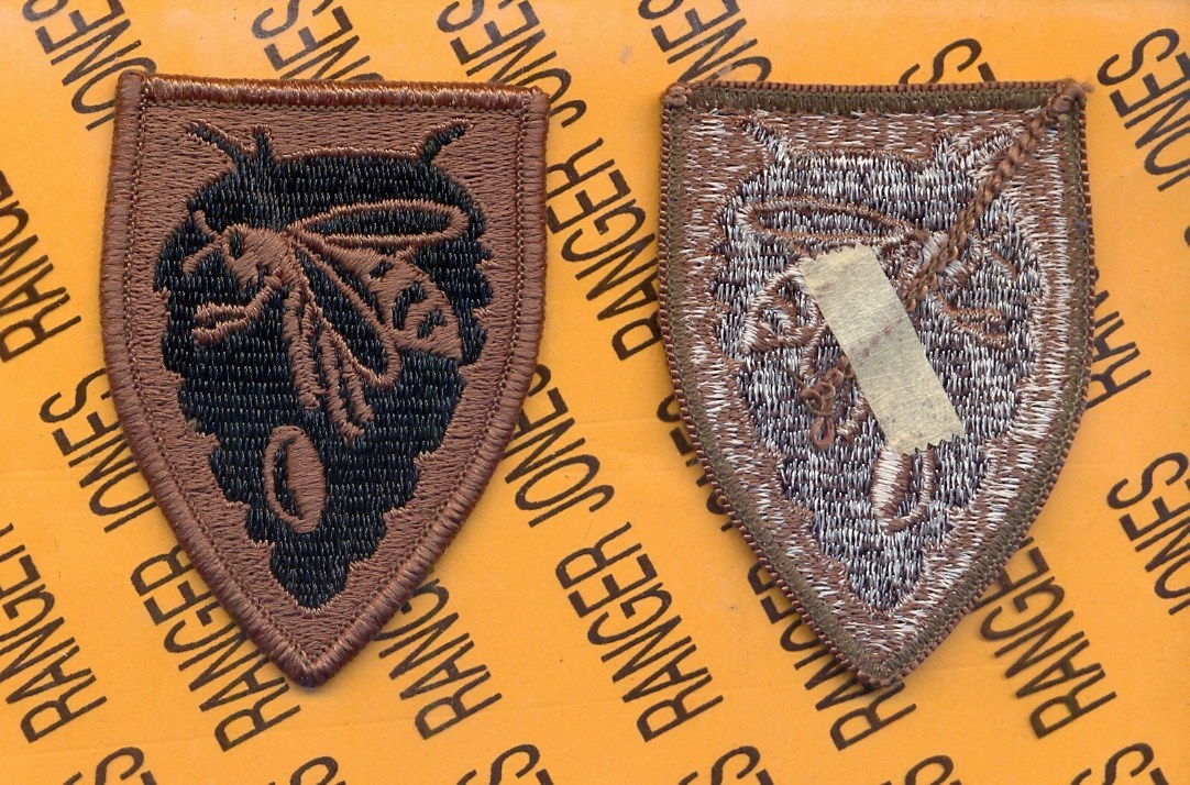 North Carolina Army National Guard ARNG OD Green & Black patch m/e