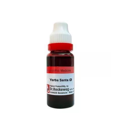 Dr. Reckeweg Germany Homeopathy Yerba Santa 1X Mother Tincture Q (20ml)