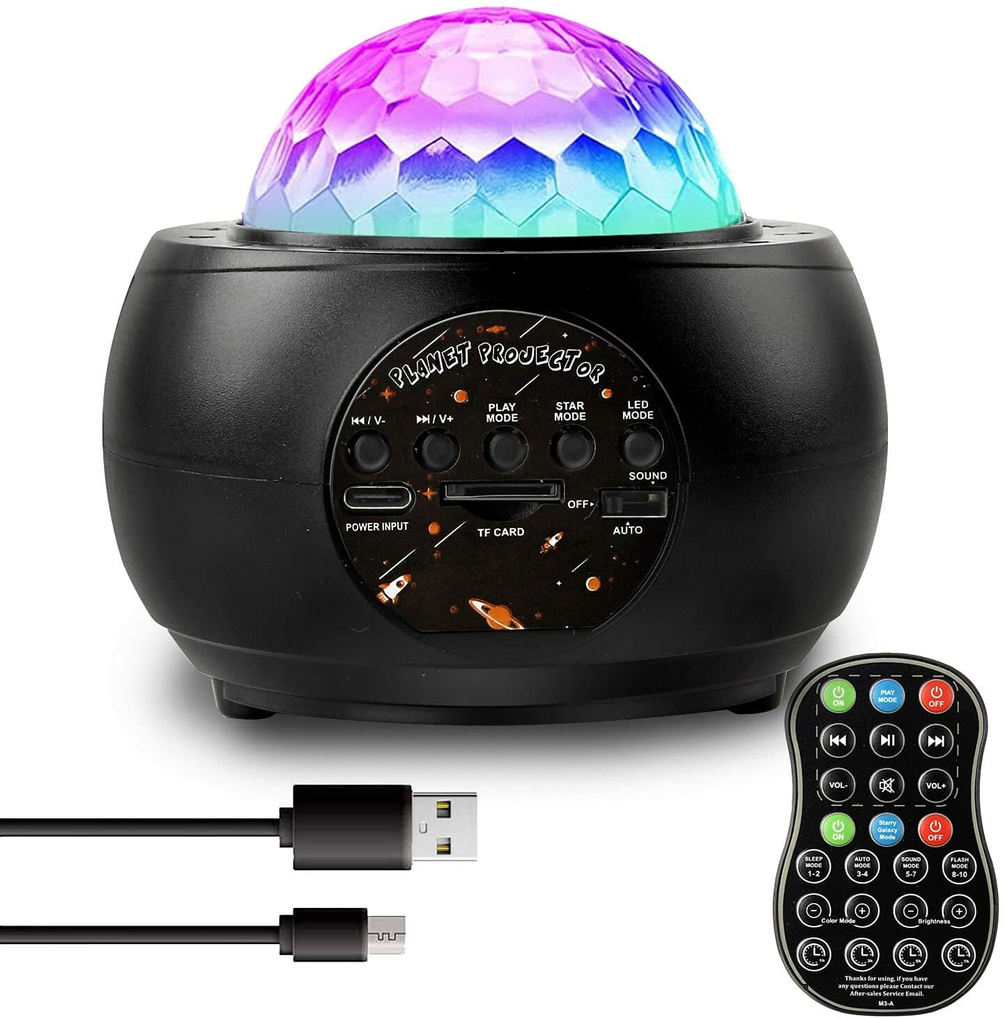 LED Galaxy Projector Starry Night Light Laser Star Sky Ocean Projection Lamp