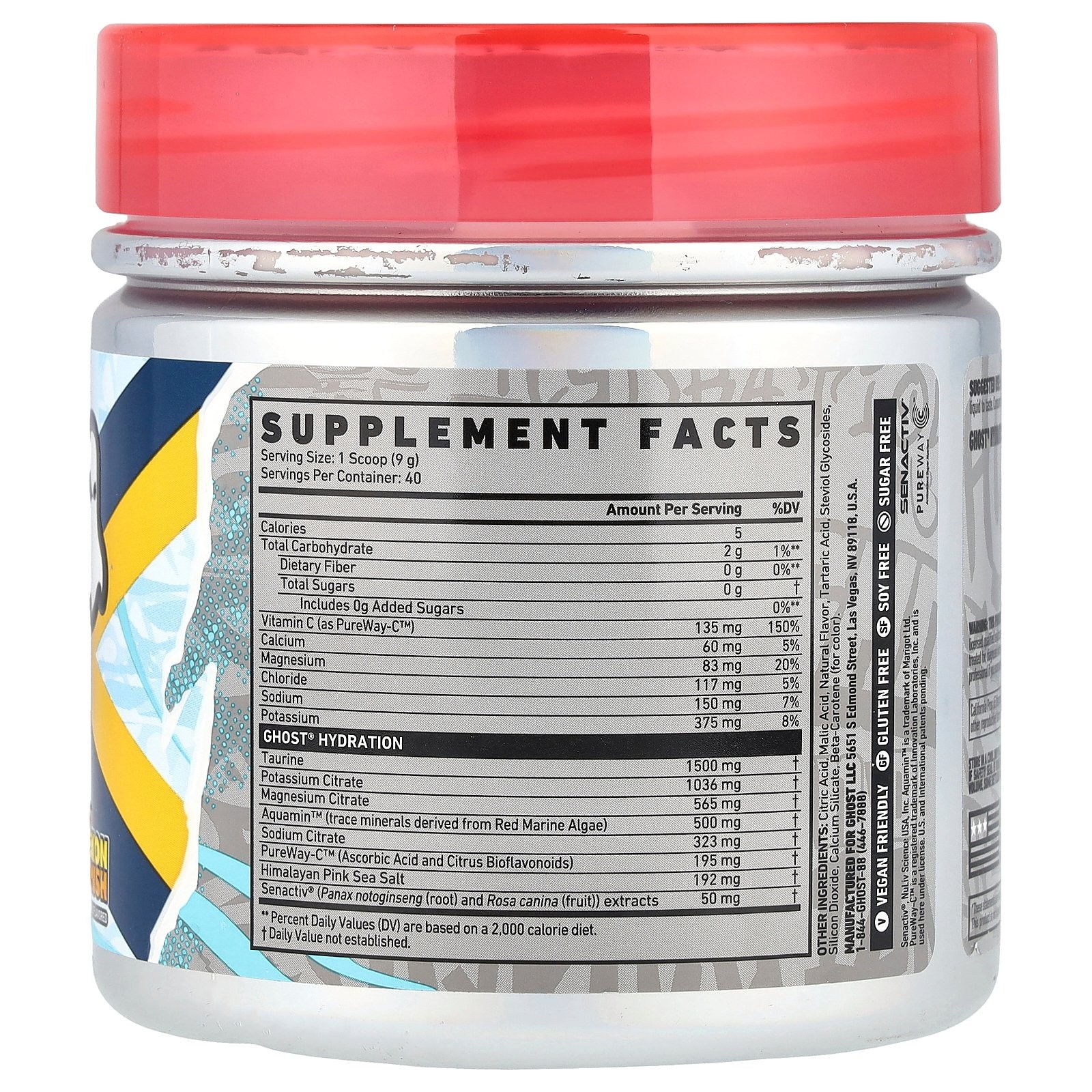 Hydration, Lemon Crush, 12.7 oz (360 g)