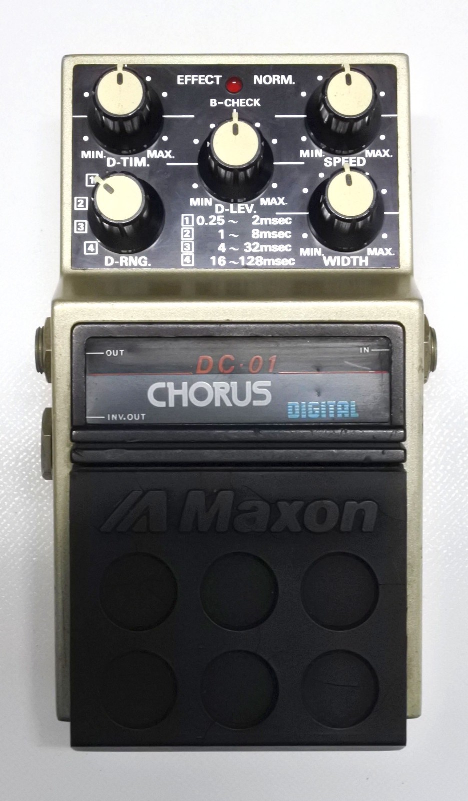 Junk Maxon DC-01 Chorus Digital #5 for Parts or Repair Required Non-Returnable