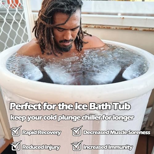 Extra Large Ice Block Mold,4 Pack 9.4lbs Ice Cubes for Cold Black-4 pack