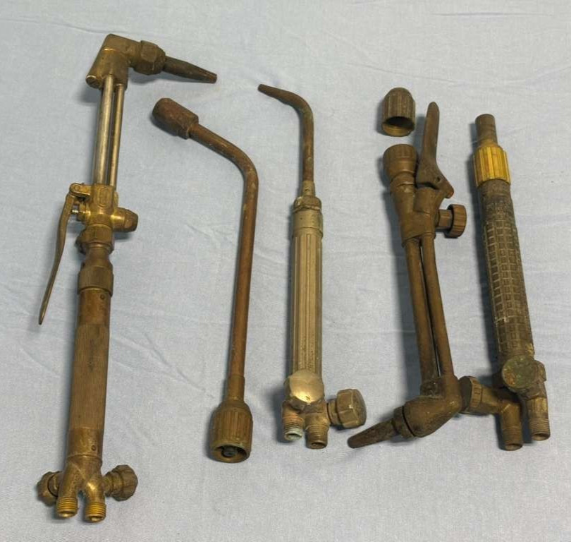 5 Pcs Miller Smith Model 800 Welding Torch Handles