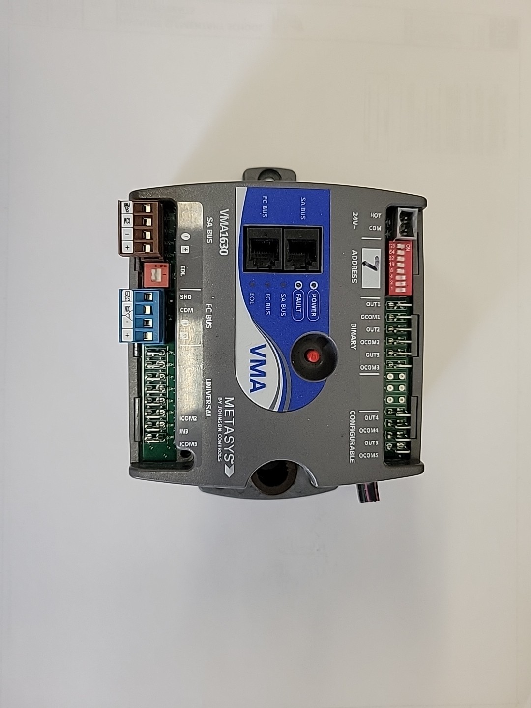 Johnson Controls MSVMA16300 Controller