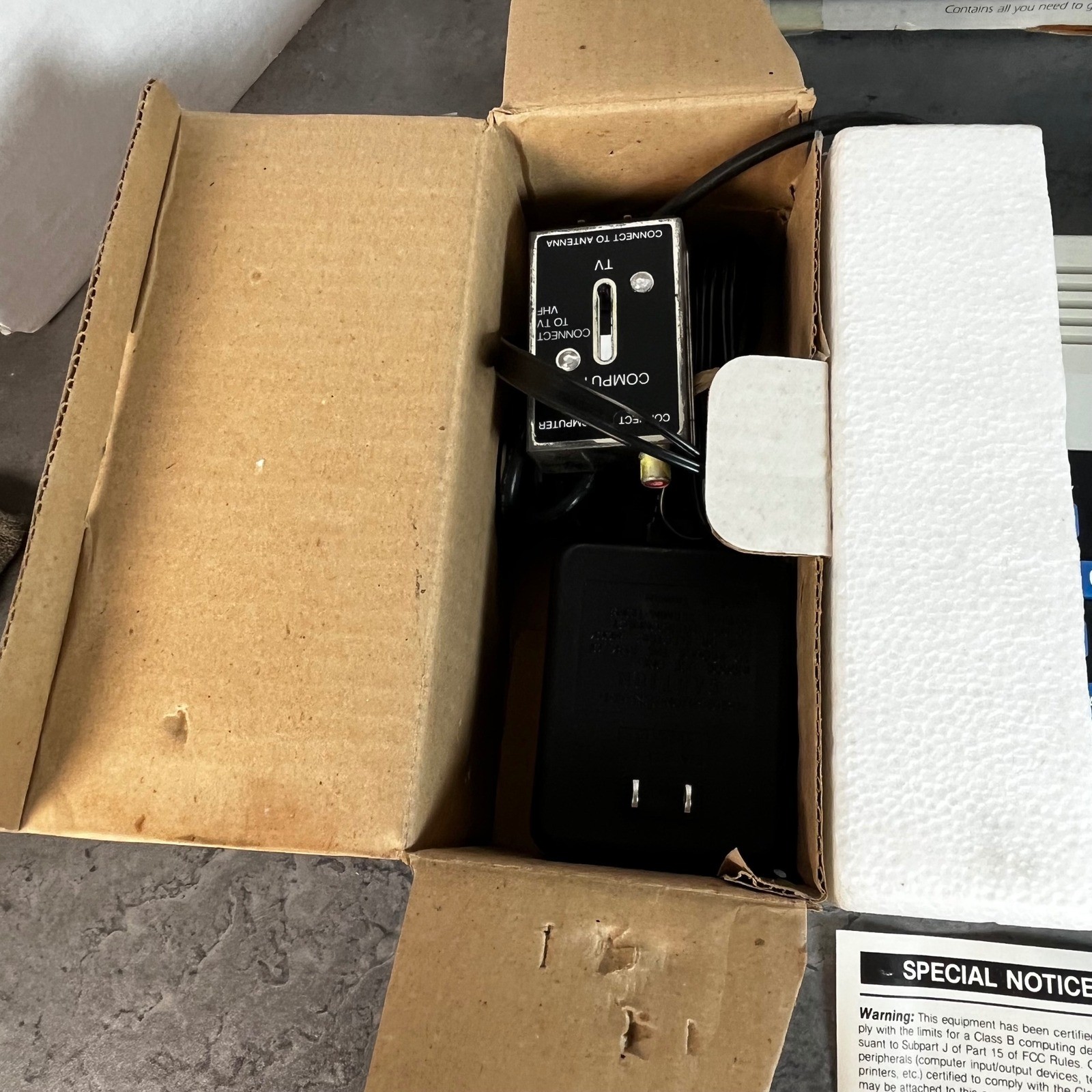 Mattel Electronics Aquarius Home Computer System 1982 Original VTG NEW UNUSED