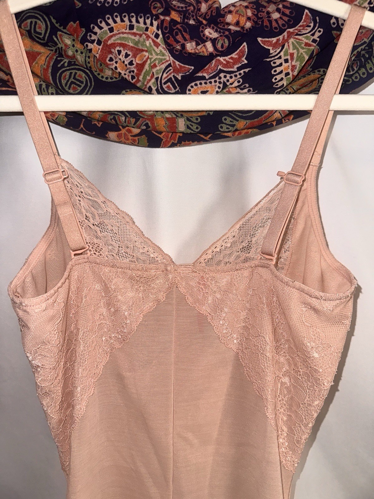 SPANX Pink Spotlight On Lace Bodysuit Size Small