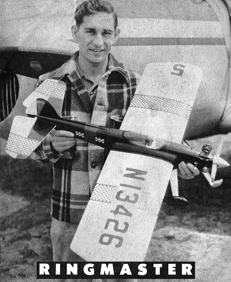 Model Airplane Plans (UC): Ringmaster 40" Stunt for.19-.35 by H. Williamson OTS