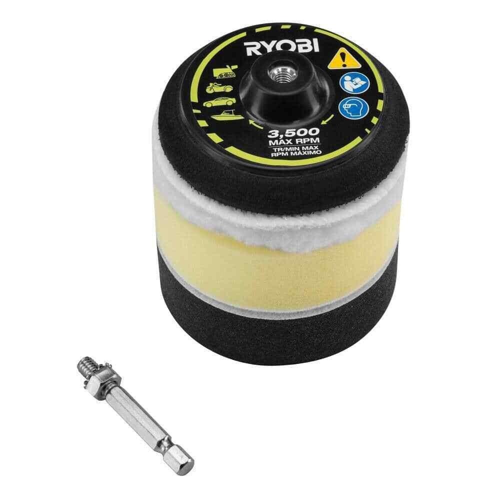 Buffing And Polishing Drill Attachment Set (4-piece) |