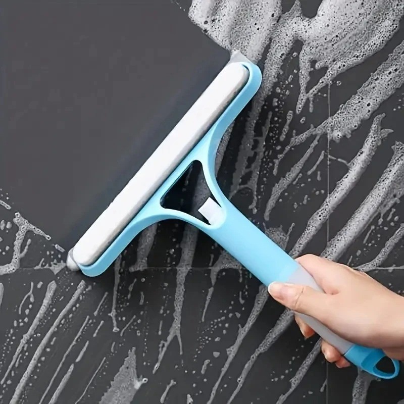 Multi Function Window Glass Cleaner Spray Bottle Squeegee Mirror Cleaning Tool