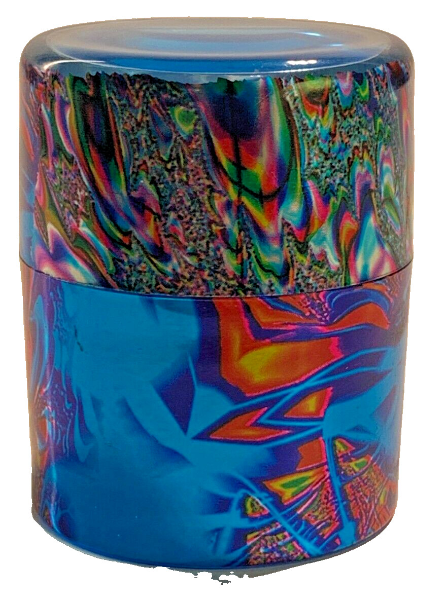 1980-90s Collectible Pencil Sharpener Psychedelic Iridescent PSF5