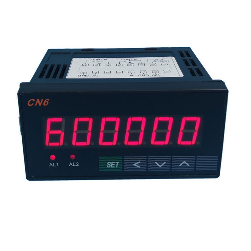 6-Digital Multifunctional LED Counter Grating Encoder Display Meter Relay COOL